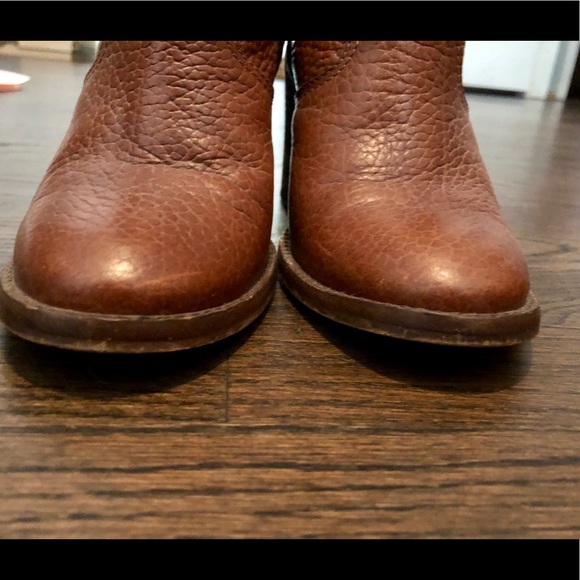 Madewell 5.5 brown leather booties - Picture 6 of 7
